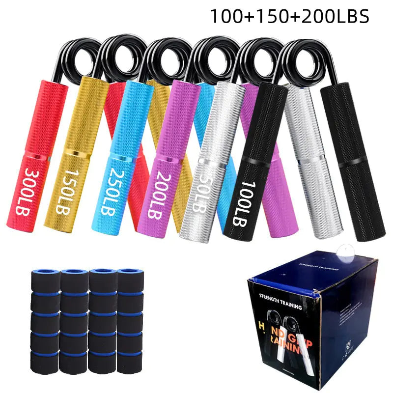 Aluminum Alloy Grip Strength Trainer BUNDLE